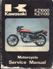 KAWASAKI Z1000 J,Z1000R,GPZ1100,Z1000 LTD 1981,1982,1983 FACTORY WORKSHOP MANUAL