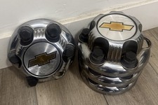Set Of 4 Original Chevrolet 6-lug Center Caps Chrome For 99-18 Silverado 1500 Set Of 4 Original Chevrolet 6-lug Center Caps Chrome For 99-18 Silverado 1500