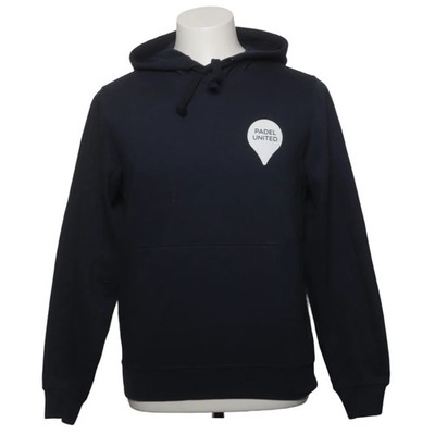 Clique, Kapuzenpullover, Größe: S, Blau, Baumwolle/Polyester, Print, Herren #O71