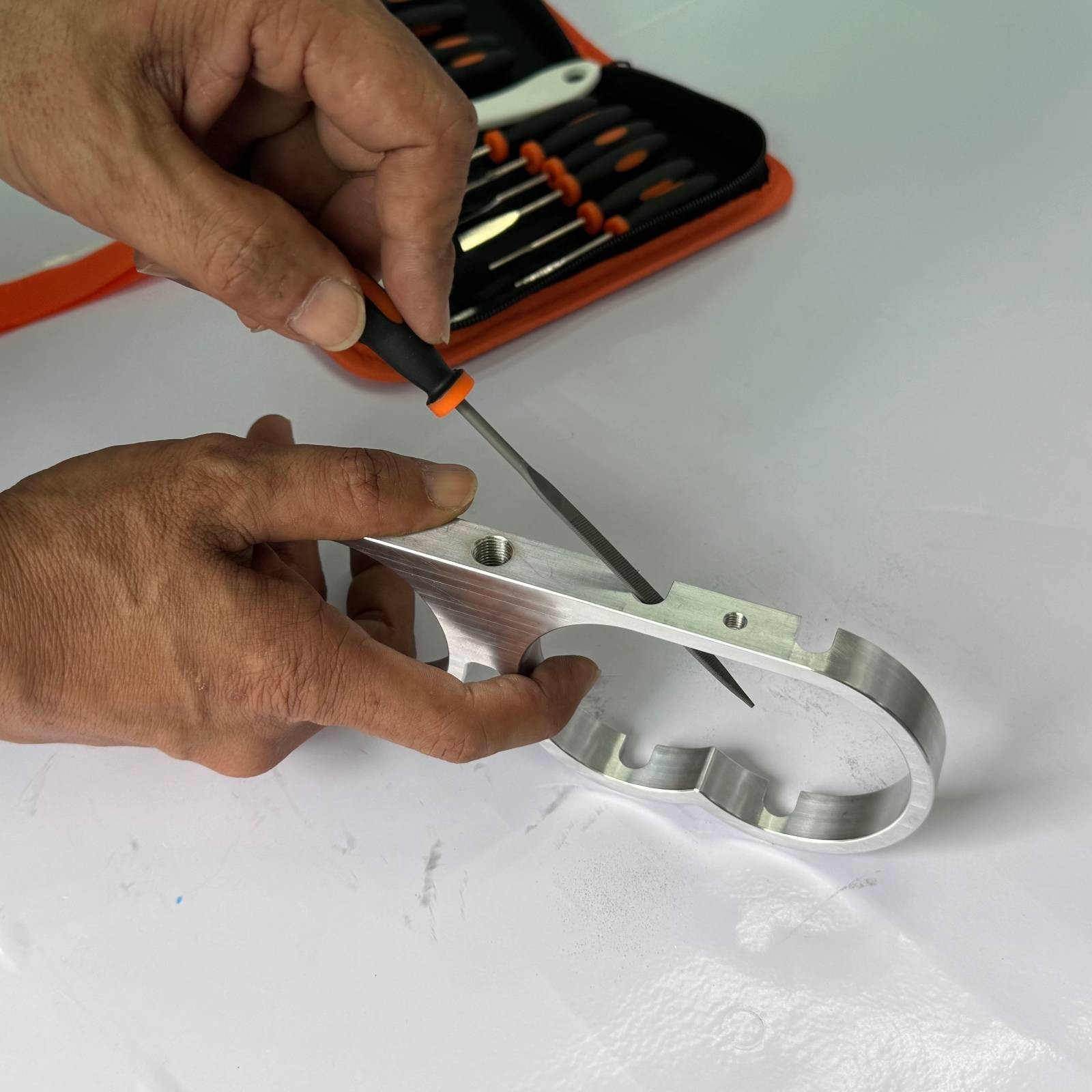 New 13PC  Alloy Steel File Sets with Carry Case For Metal Wood Brass Aluminum US