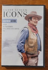 Silver Screen Icons * John Wayne Action * 4 Movies *  (DVD) BRAND NEW SEALED 