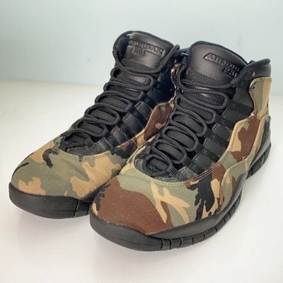 jordans 10 camo