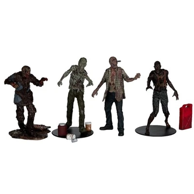 The Walking Dead pack 4 figurines Walkers 13 cm McFarlane Toys 13 cm - Photo 1/4