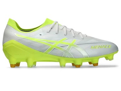 ASICS MENACE 5 HYBRID 1111A272 103 White Safety Yellow Rugby