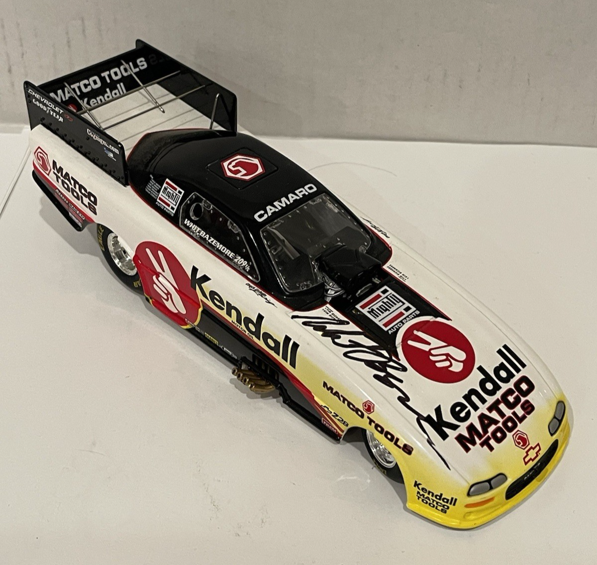 Racing Champions Matco Tools Kendall 2000 Camaro Signed funny car