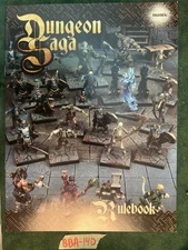 Mantic Games Dungeon Saga Rulebook Lot BBA-140