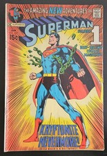 Superman #233 DC Comics Jan 1971 Kryptonite N...