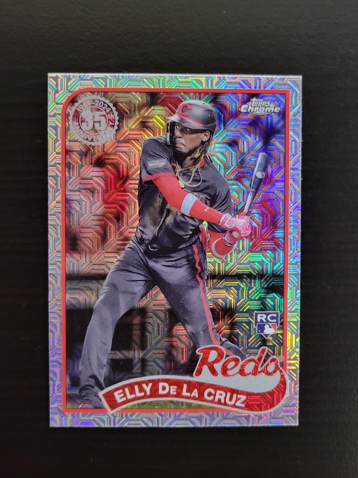 Elly De La Cruz 2024 Topps Chrome Silver Pack 35th Anniversary #2T89C-50 RC