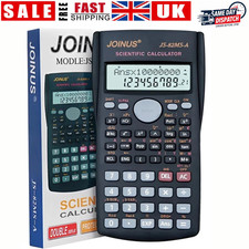 SCIENTIFIC CALCULATOR ELECTRONIC OFFICE 12 DIGITS SCHOOL EXAMS GCSE WITH UK