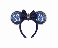 New 2026 Club 33 Mickey ears Navy/Gold