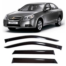 Tape-on Window Visors Rain Guards Fit Chevrolet Epica 2006-2012 Wind Deflectors