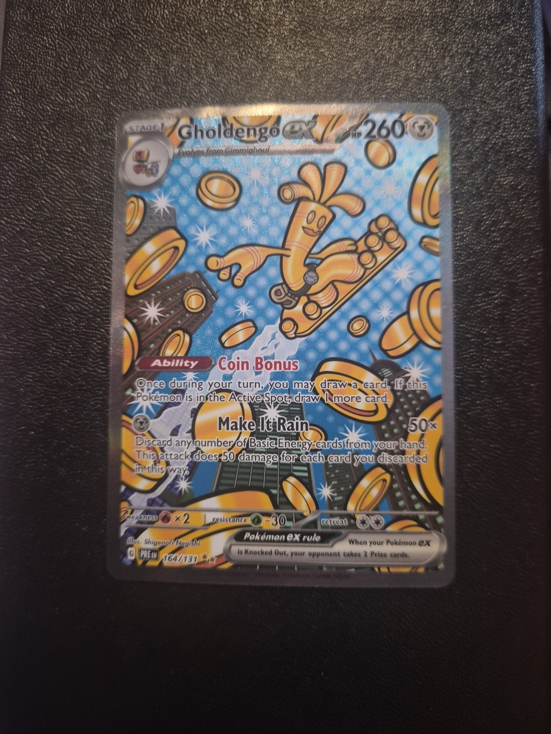 Gholdengo ex (SIR) - 164/131 (Pokemon TCG, Prismatic Evolutions, English)