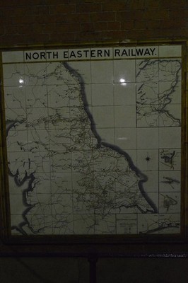 Foto 6x4 North Eastern Railways Karte, Beverley Station c2017