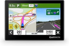 Garmin Car Truck GPS Navigation 5 Inch Touch Screen 2025 Maps Spoken Direction