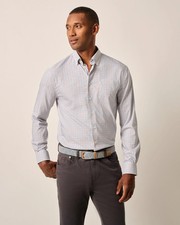 johnnie-O Performance Button Down Shirt - Shay Bombay