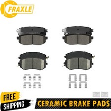 Front & Rear Ceramic Brake Pads For Scion FR-S 13-16 Subaru BRZ Toyota 86 17-20