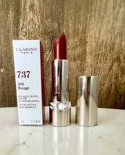 Clarins Joli Rouge Satin Lipstick With Camelia Oil 3.5g In 737 Spicy Cinnamon
