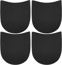 2 Pairs Cuttable Rubber Anti-Slip-Boot Heel Replacements,0.35Mm Thick Shoe Repai