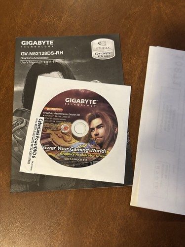 Scheda grafica Gigabyte Nvidia FX 5200 128mb Agp con scatola e CD - Foto 6 di 6