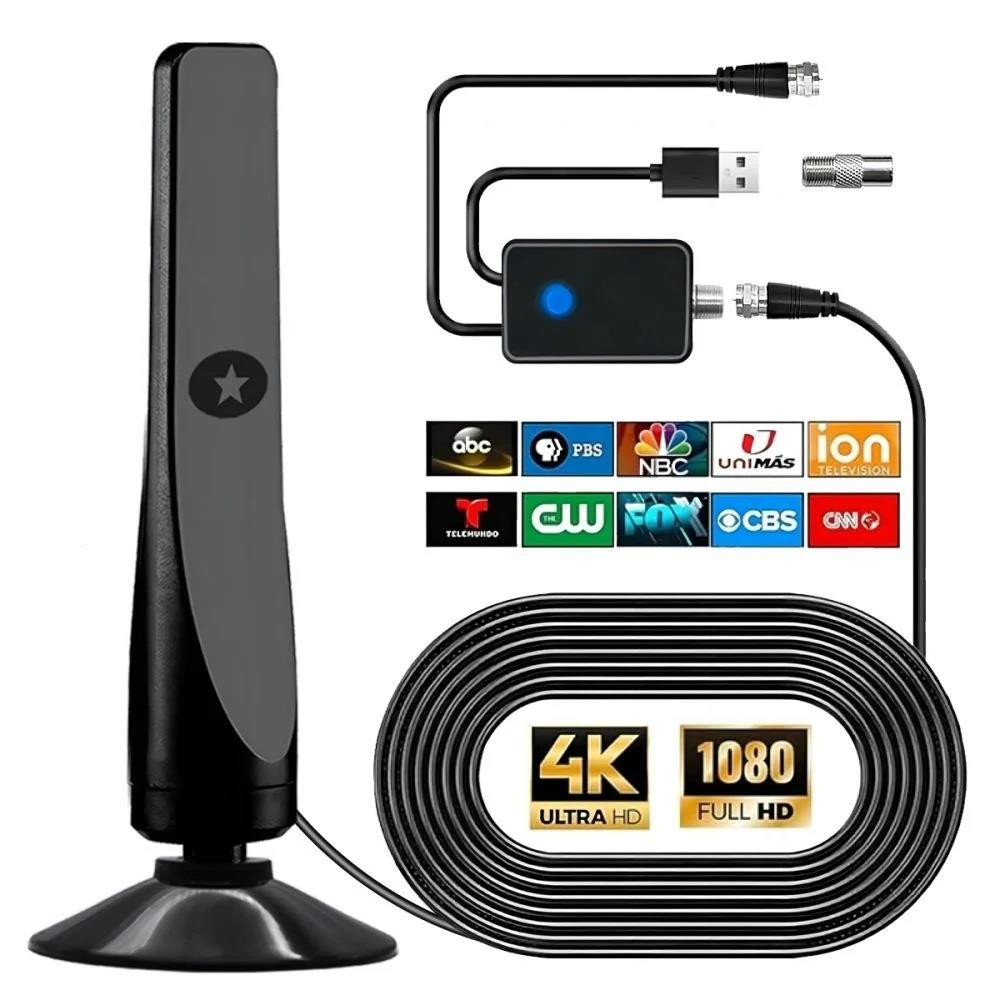 Wavemax Indoor TV Antenna Signal Booster for Smart TVs RY Model