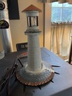 Vintage Lighthouse Lamp All Metal Nautical Antique — photo 3