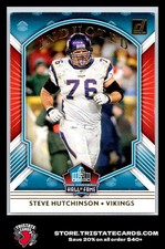 2020 Donruss #I-SH Steve Hutchinson Minnesota Vikings Inducted NFL