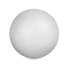 FloraCraft Piece Ball 0 8 Inch White Functional Smoothf Craft Supply Standard