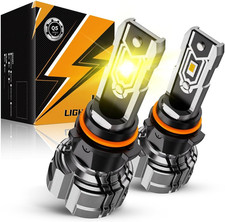 PSX26W 12278 Fog Lights, 10000LM 3000K Golden Yellow, PSX26W Offroad Light or Fo