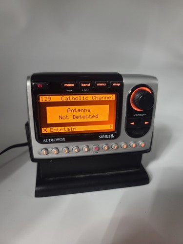AUDIOVOX XM XR9 Model 136-3802 Satellite Radio Receiver