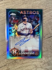 2024 Topps Chrome Update RC Auto Refractor /499 Joey Loperfido #AC-JOE - Astros