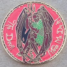 The Devil Made Me Do It Geocoin - Purgatory - Activated  Adoptable - TB4WQQC