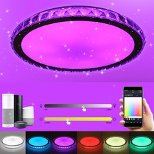 LED Deckenlampe Sternenhimmel Lichter Deckenleuchte Mit Fernbedienung RGB Zimmer