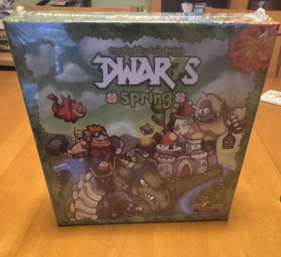 Ludonaute Dwar7s Spring Board Game Complete Game Fantasy Theme