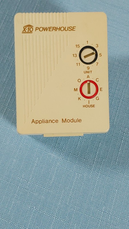 X-10 POWERHOUSE Appliance Module AM486 Plug 15amp Home Automation