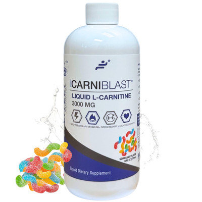 Bricker Labs Carniblast Liquid L-Carnitine 3000Mg Carnipure Gbb Energy Stamina