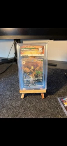 Pokemon TCG Sinistcha EX 210/167 Twilight Masquerade Ace 10