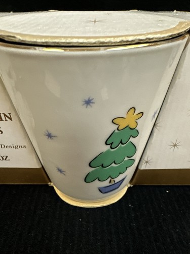WEIHNACHTEN 4ER SET KAFFEETASSEN MIT 4 DESIGNS MERRY BRIGHT BEZAUBERND NEU 2001 - Bild 6 von 10