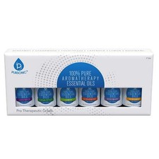 6 Pack of 100 Pure Essential Aromatherapy Oils