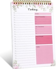 To Do List notepad - To Do List Notebook for Work with 52 Sheets, Undated Dai...