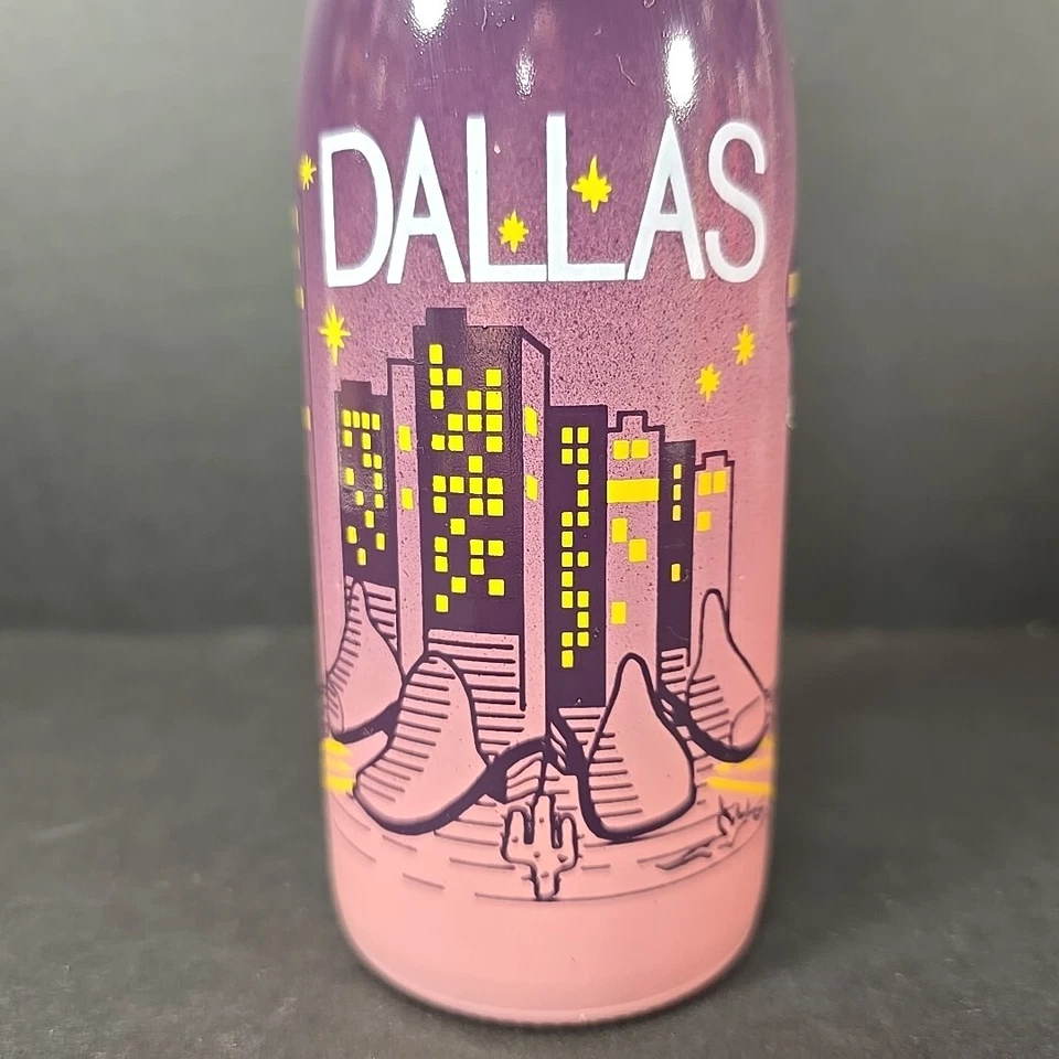 1986 IBIE Convention Даллас, Техас Сувенирная Бутылка С Крышкой - Пустая - Изображение 3 из 4