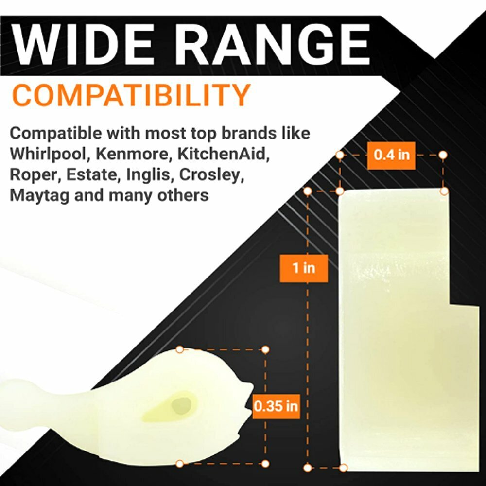 80Pcs Washer Agitator Dogs for Whirlpool & Kenmore Maytag #80040 285770 3366877