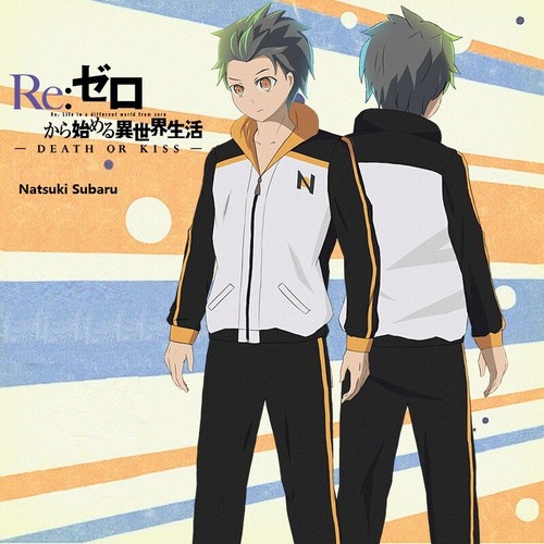 Re:Life in a Different World From Zero Natsuki Subaru Juegos con disfraces Chaqueta Pantalones Conjuntos - Imagen 9 de 15