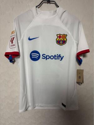 バルセロナ 23-24 ユニフォーム アウェイ ヤマル 27 新品 NIKE Ｌ 2023-24 FC Barcelona Away Jersey Lamine Yamal #27 Nike Size L