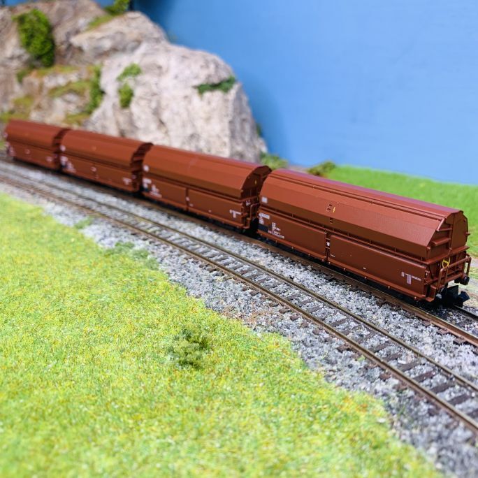 Wagons-bennes Tal 963 DB Ep IV Minitrix 18271 train miniature fret echelle N 1 160