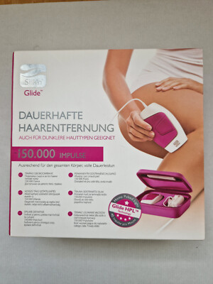 Silk'n Glide Dauerhafte Haarentfernung 150.000 Impulse wenig benutzt