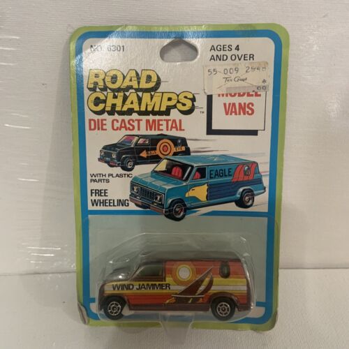 Road Champs Wind Jammer Van 1/64 New Sealed