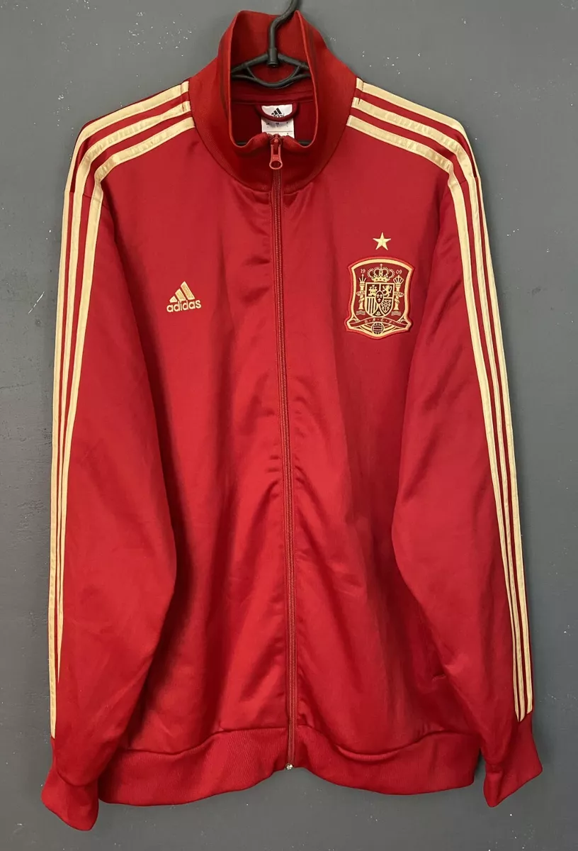 MEN S ADIDAS SPAIN NATIONAL 2013 2014 ESPANA TRACK JACKET SOCCER