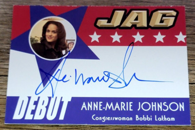 2006 TK Legacy JAG Premiere Edition D23 Anne-Marie Johnson Debut Autograph