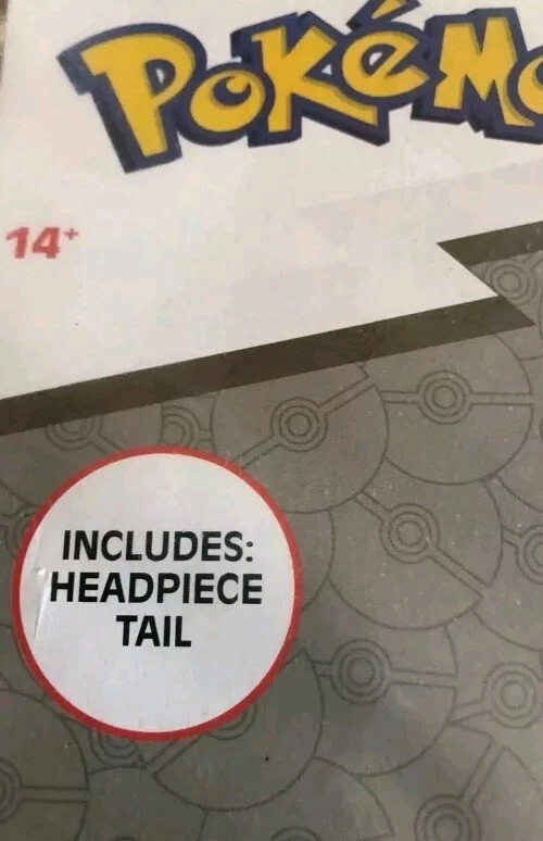 Nuevo Disfraz Pokémon Pikachu Adulto Talla Única 14+ Foto 3 de 3