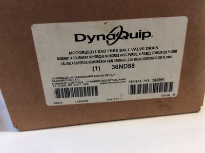 DYNAQUIP CONTROLS AD2A 1 Auto Drain Valve 115V 1 In. 36ND58